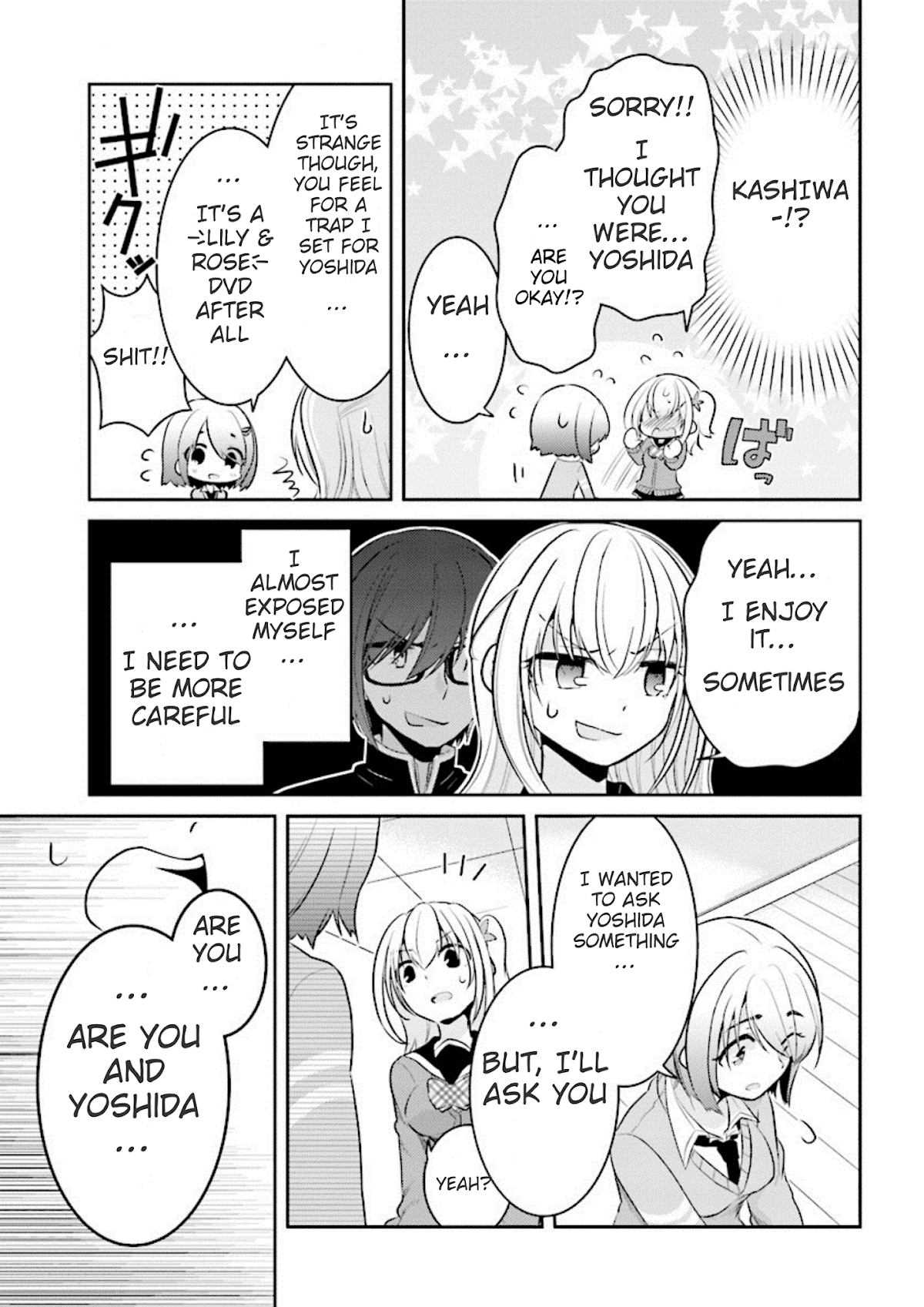 Ore ga Fujoshi de Aitsu ga Yuriota de Chapter 6 page 19 - Chapter 6: Kashiwa's Return