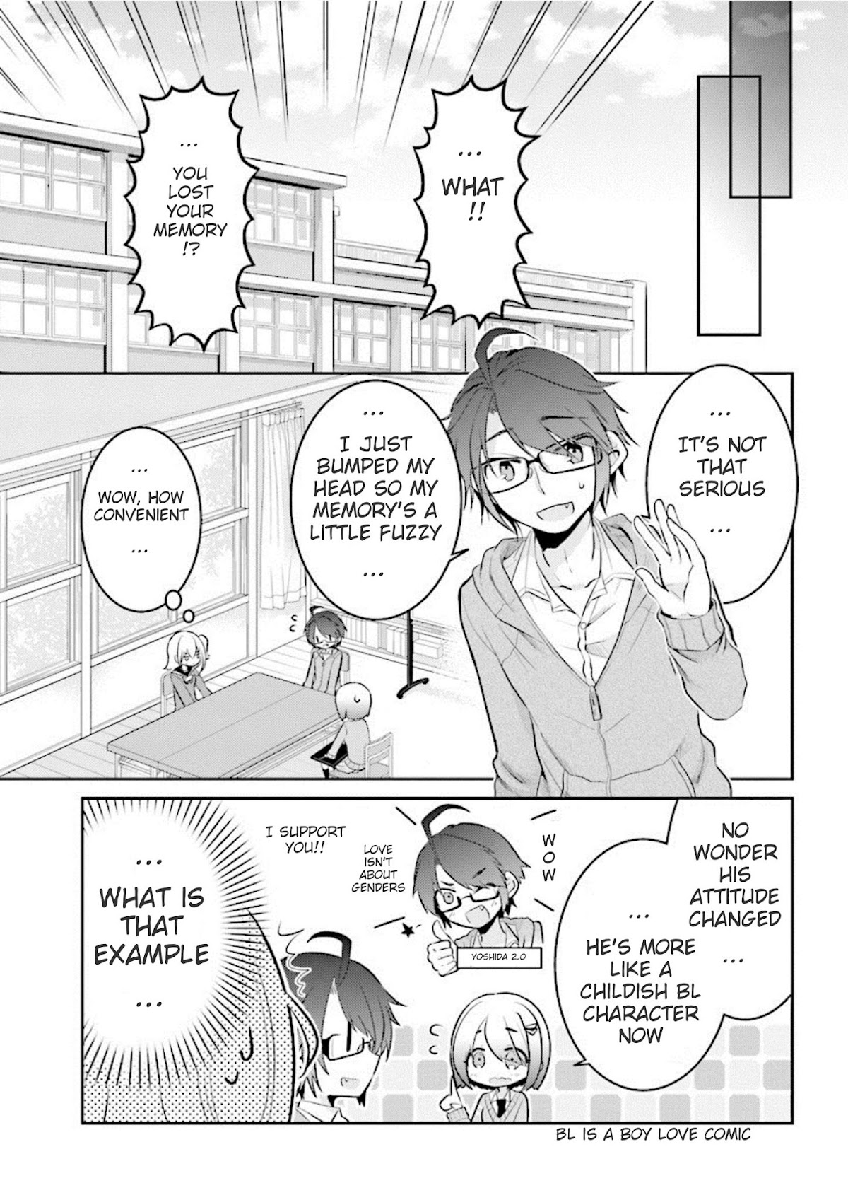 Ore ga Fujoshi de Aitsu ga Yuriota de Chapter 6 page 5 - Chapter 6: Kashiwa's Return