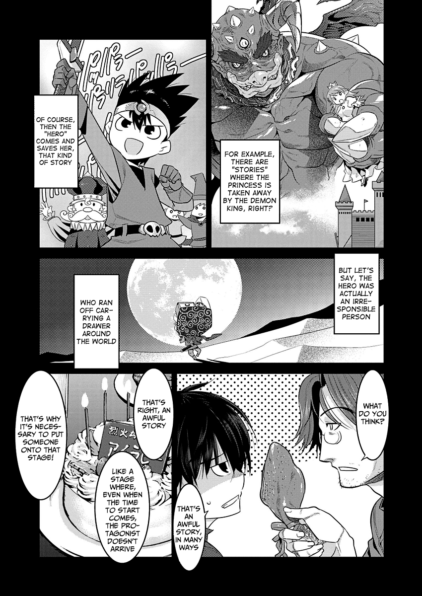 Ore ga Heroine o Tasukesugite Sekai ga Little Mokushiroku!? Chapter 1 page 19 - Chapter 1: The Lineage of Namidare