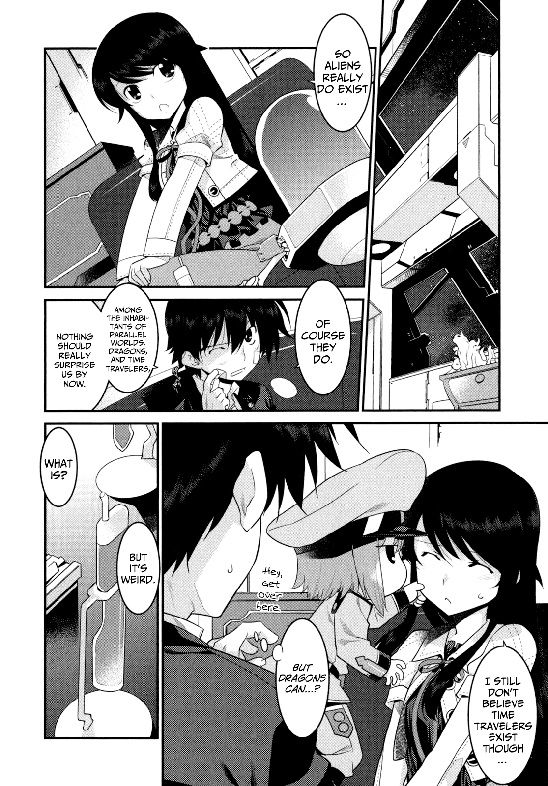 Ore ga Heroine o Tasukesugite Sekai ga Little Mokushiroku!? Chapter 11 page 3 - Chapter 11: Space Bloodbath