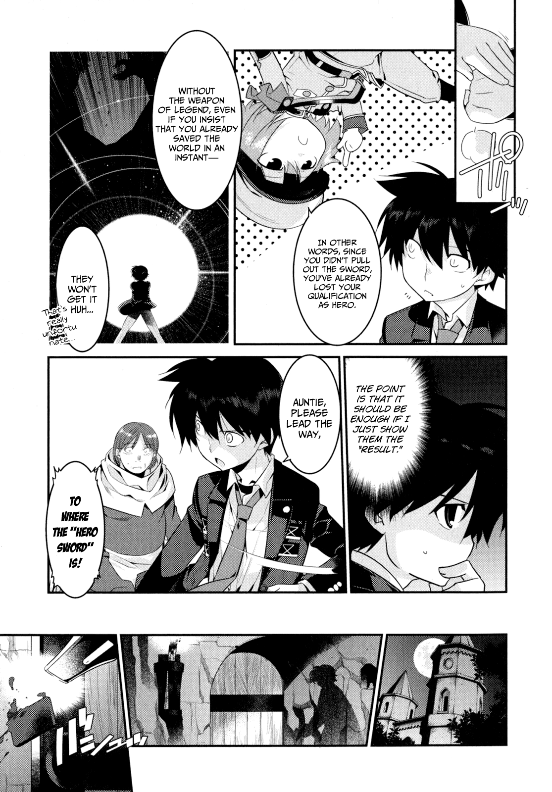 Ore ga Heroine o Tasukesugite Sekai ga Little Mokushiroku!? Chapter 12 page 10 - Chapter 12: Red Bond