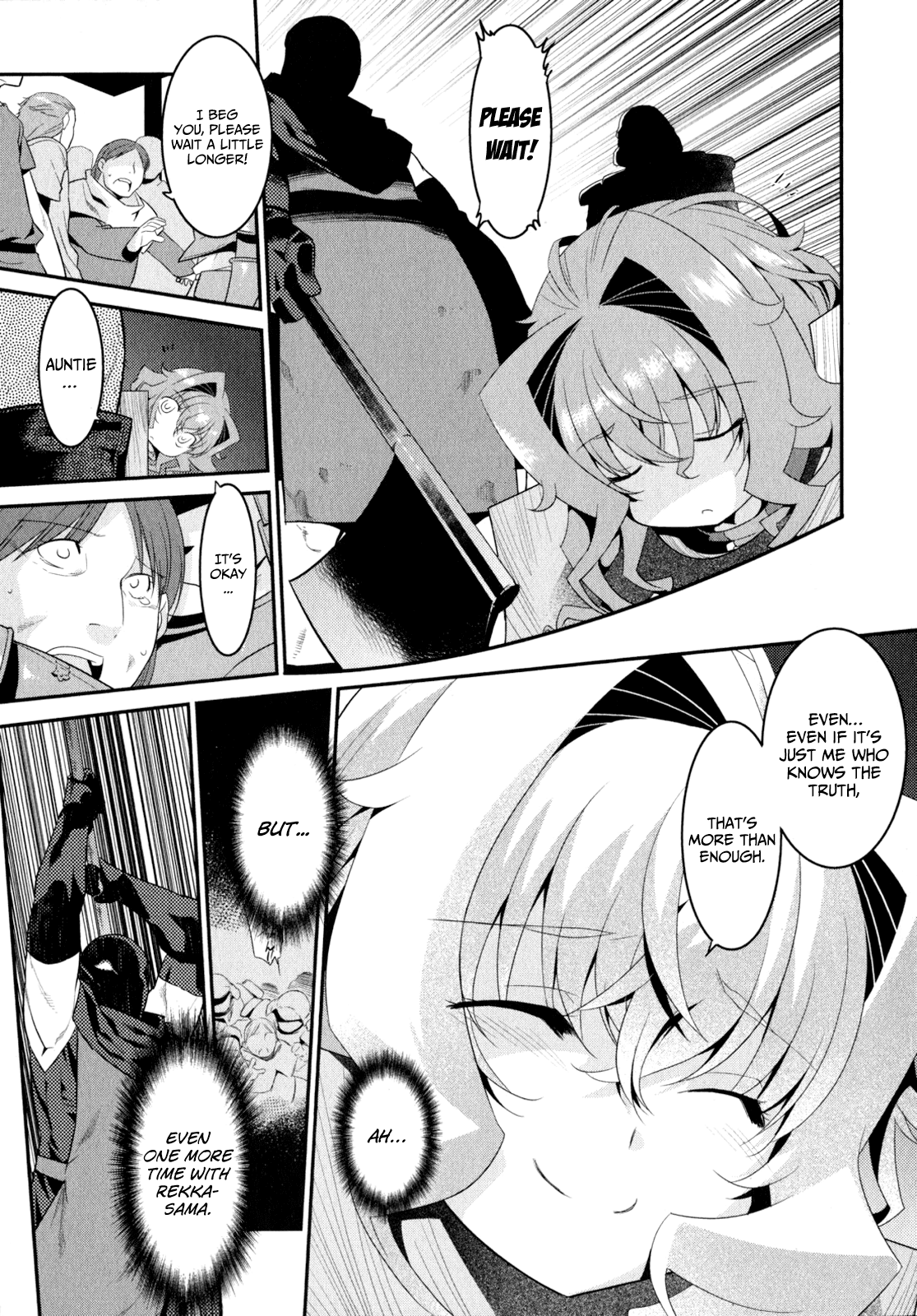 Ore ga Heroine o Tasukesugite Sekai ga Little Mokushiroku!? Chapter 12 page 16 - Chapter 12: Red Bond