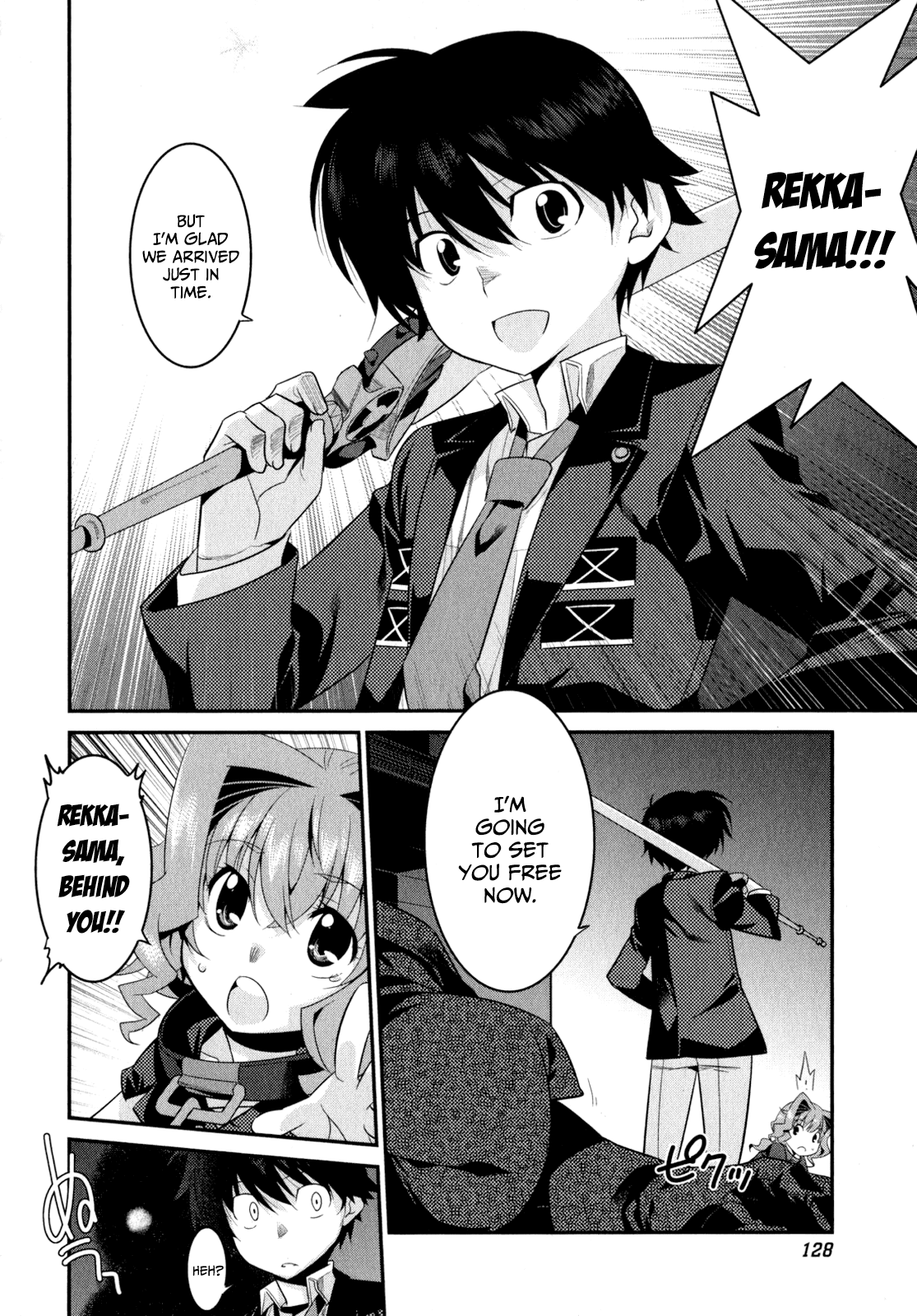 Ore ga Heroine o Tasukesugite Sekai ga Little Mokushiroku!? Chapter 12 page 19 - Chapter 12: Red Bond