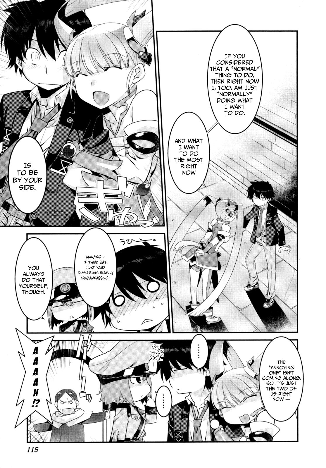 Ore ga Heroine o Tasukesugite Sekai ga Little Mokushiroku!? Chapter 12 page 6 - Chapter 12: Red Bond