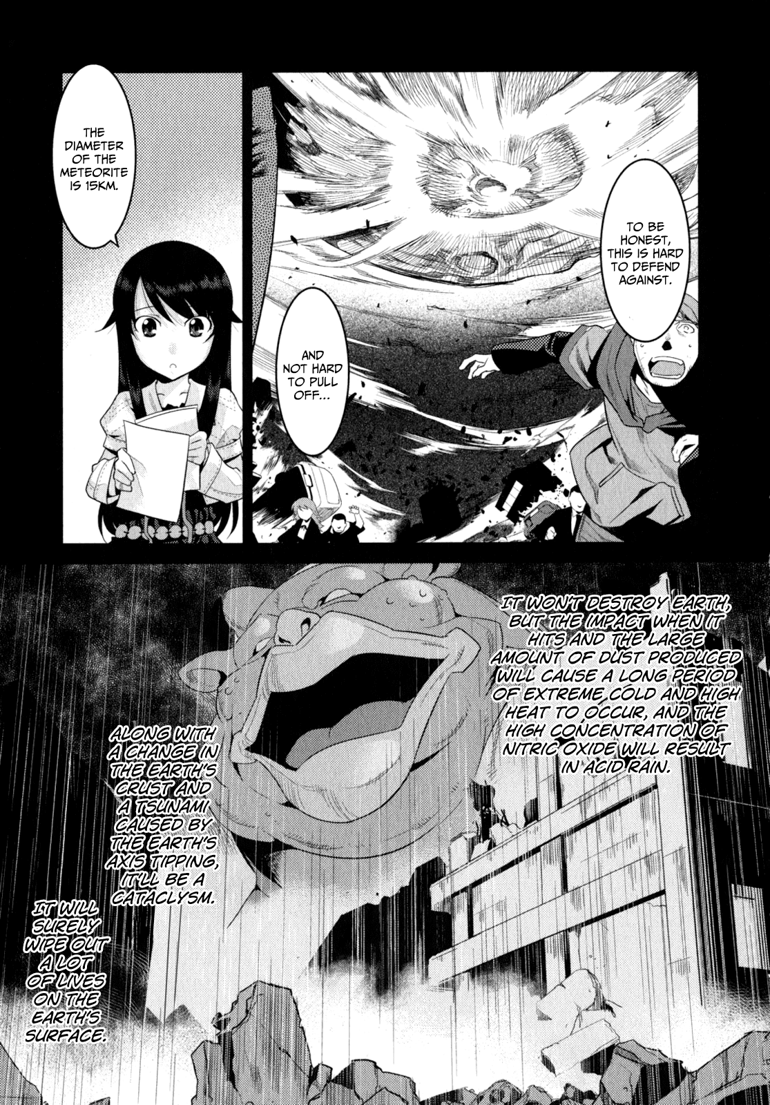 Ore ga Heroine o Tasukesugite Sekai ga Little Mokushiroku!? Chapter 13 page 12 - Chapter 13: Night of the Blooming Sakura