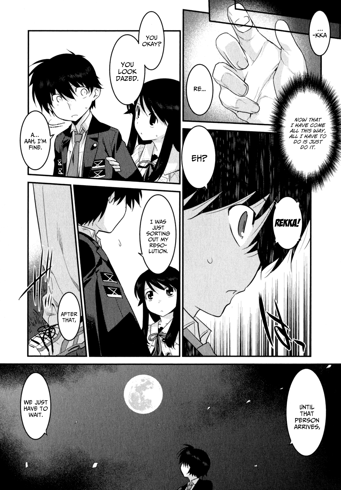 Ore ga Heroine o Tasukesugite Sekai ga Little Mokushiroku!? Chapter 13 page 14 - Chapter 13: Night of the Blooming Sakura