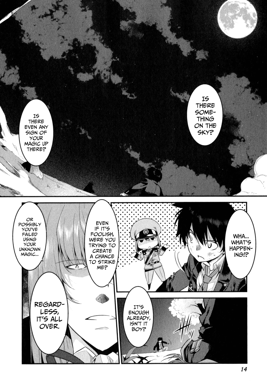 Ore ga Heroine o Tasukesugite Sekai ga Little Mokushiroku!? Chapter 14 page 17 - Chapter 14: Clench Your Fist!