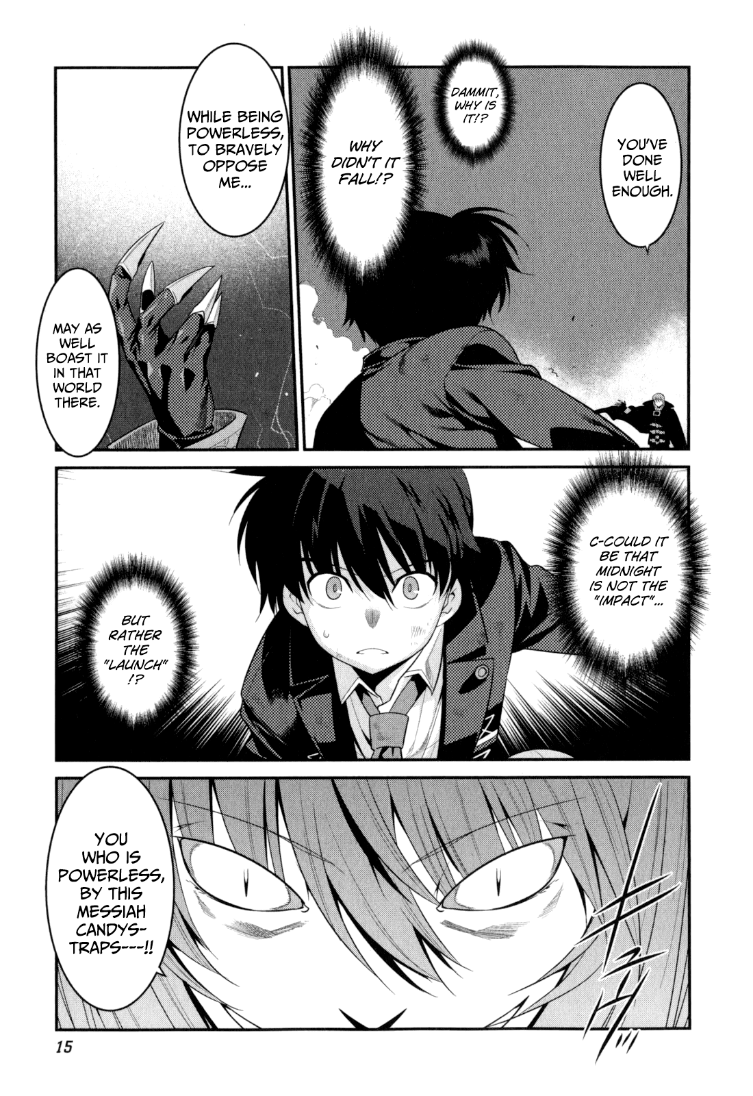 Ore ga Heroine o Tasukesugite Sekai ga Little Mokushiroku!? Chapter 14 page 18 - Chapter 14: Clench Your Fist!