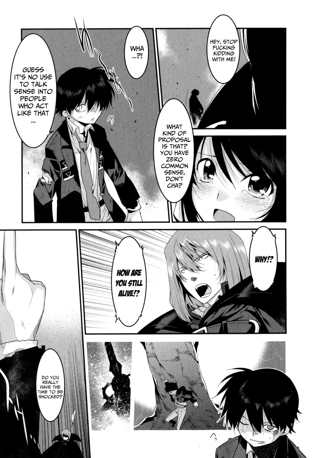Ore ga Heroine o Tasukesugite Sekai ga Little Mokushiroku!? Chapter 14 page 24 - Chapter 14: Clench Your Fist!