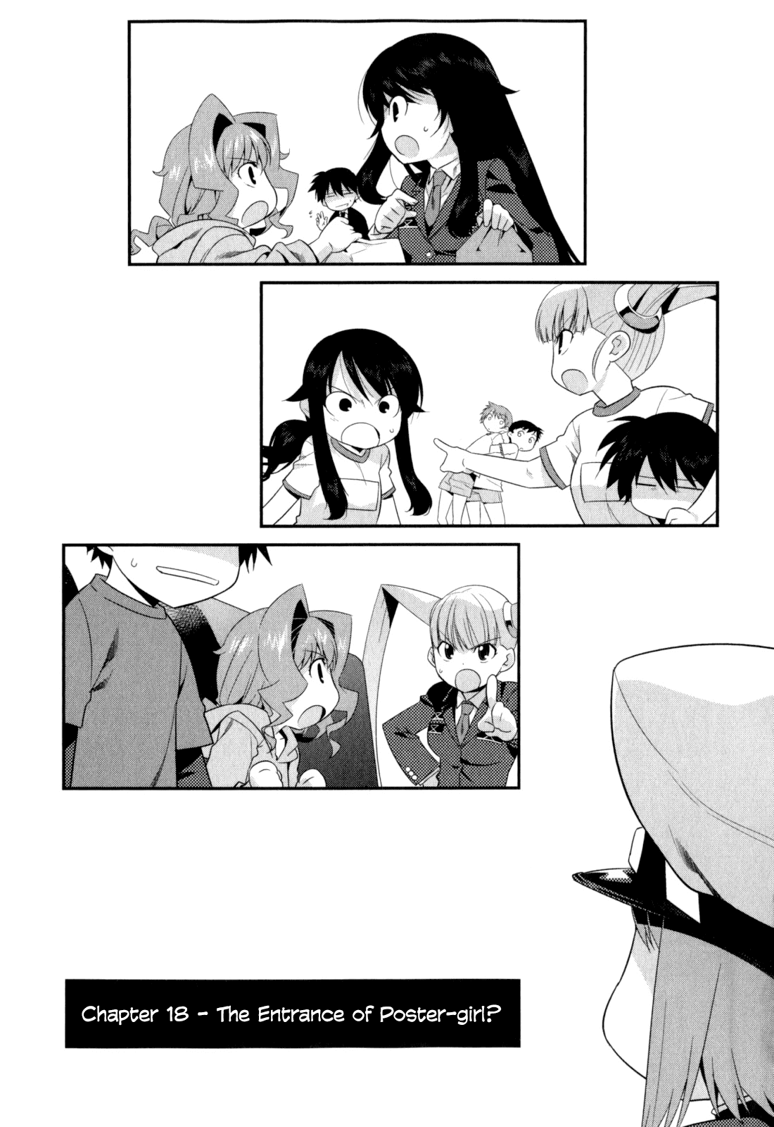 Ore ga Heroine o Tasukesugite Sekai ga Little Mokushiroku!? Chapter 18 page 2 - Chapter 18: The Entrance of Poster-girl?