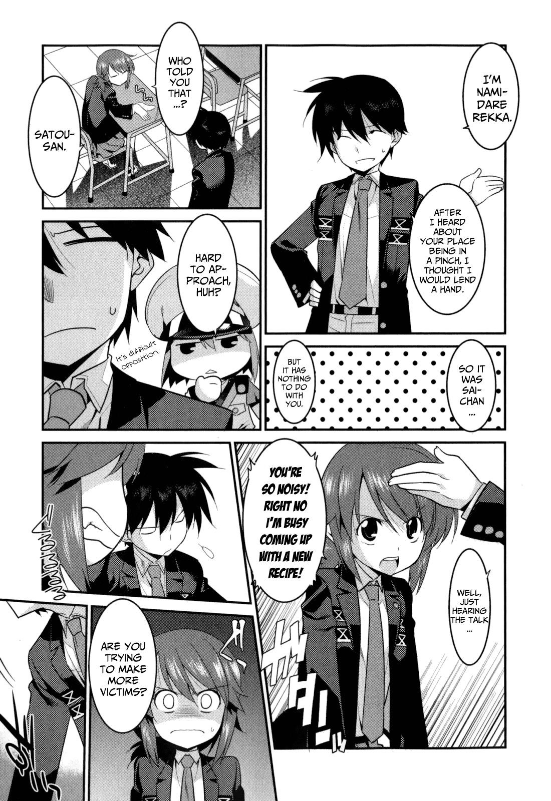 Ore ga Heroine o Tasukesugite Sekai ga Little Mokushiroku!? Chapter 19 page 10 - Chapter 19: Red Sweat