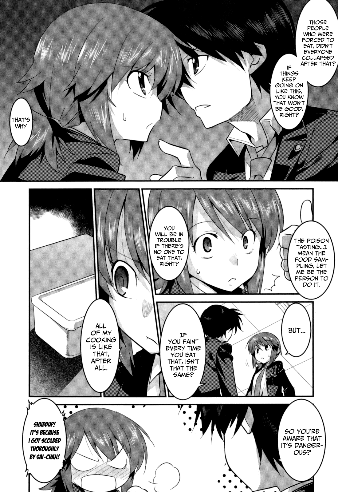 Ore ga Heroine o Tasukesugite Sekai ga Little Mokushiroku!? Chapter 19 page 11 - Chapter 19: Red Sweat