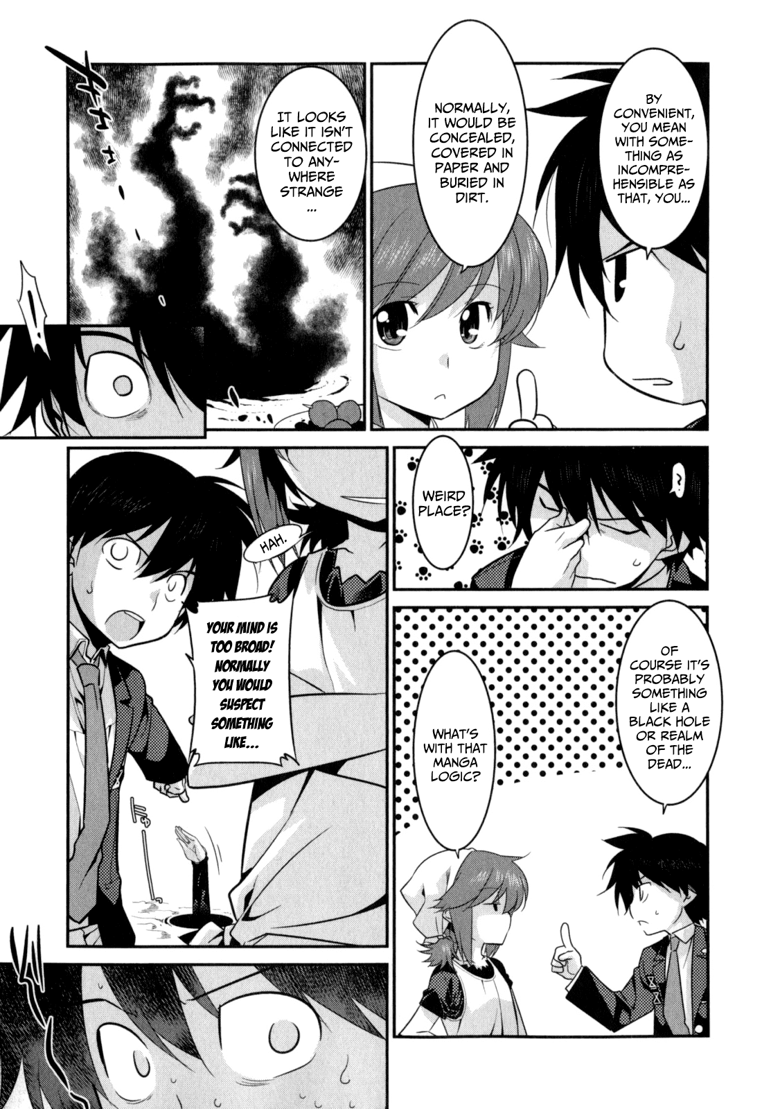Ore ga Heroine o Tasukesugite Sekai ga Little Mokushiroku!? Chapter 20 page 12 - Chapter 20: From inside the hole