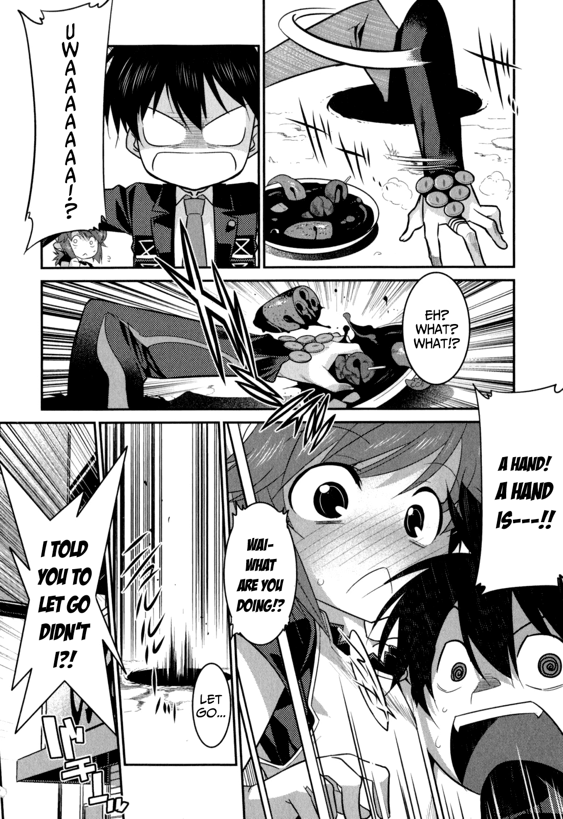 Ore ga Heroine o Tasukesugite Sekai ga Little Mokushiroku!? Chapter 20 page 13 - Chapter 20: From inside the hole