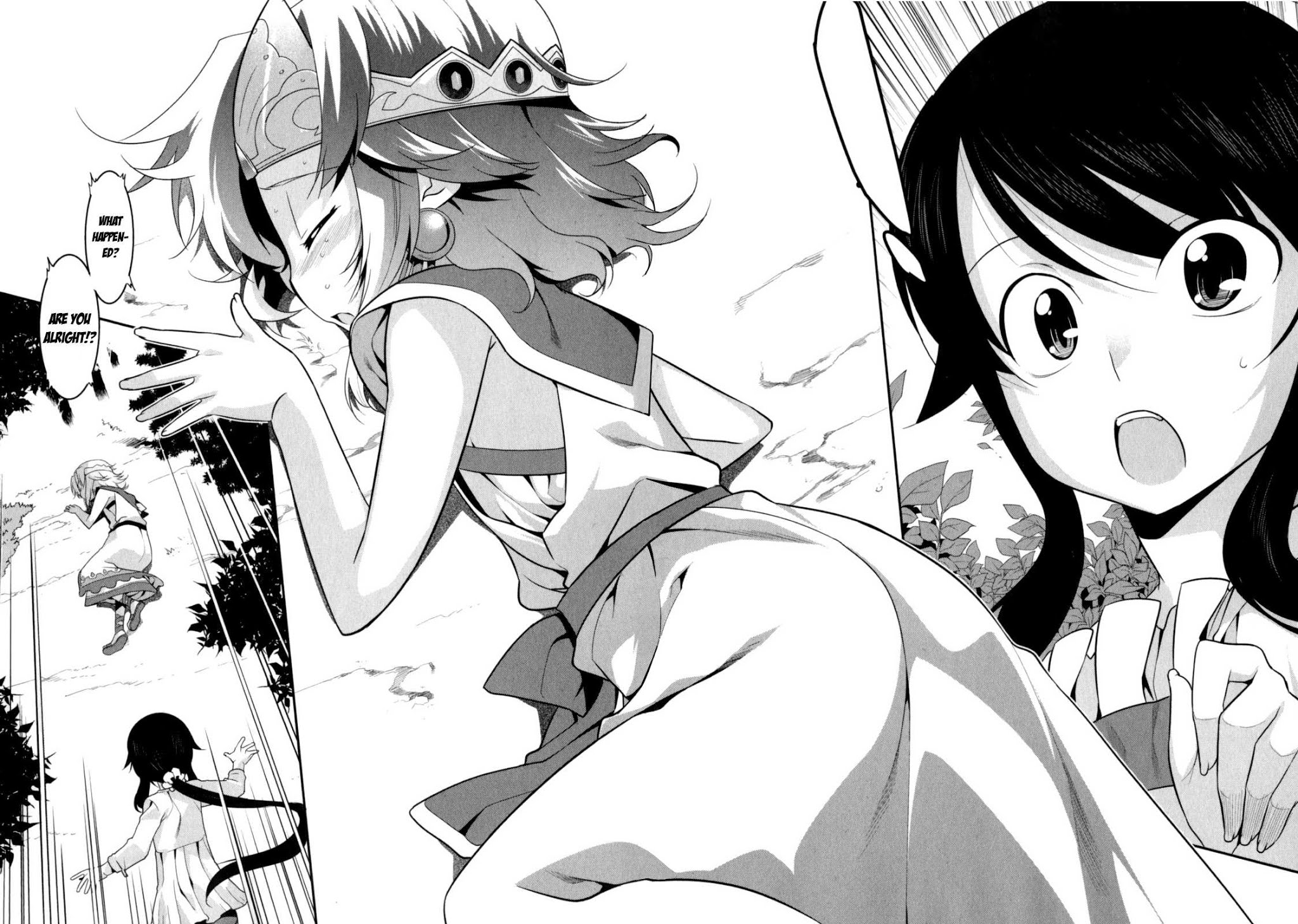Ore ga Heroine o Tasukesugite Sekai ga Little Mokushiroku!? Chapter 20 page 15 - Chapter 20: From inside the hole