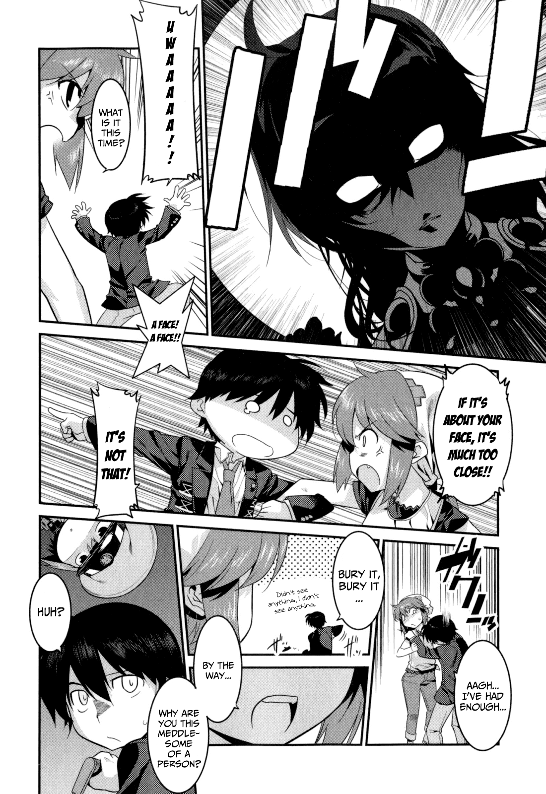Ore ga Heroine o Tasukesugite Sekai ga Little Mokushiroku!? Chapter 20 page 18 - Chapter 20: From inside the hole