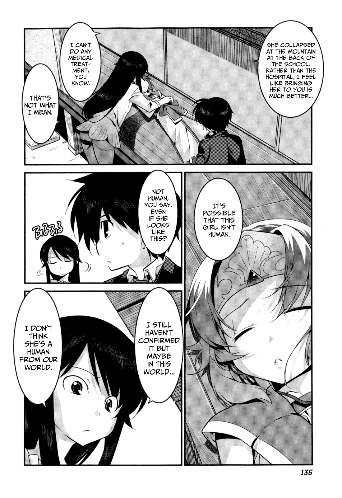 Ore ga Heroine o Tasukesugite Sekai ga Little Mokushiroku!? Chapter 20 page 24 - Chapter 20: From inside the hole