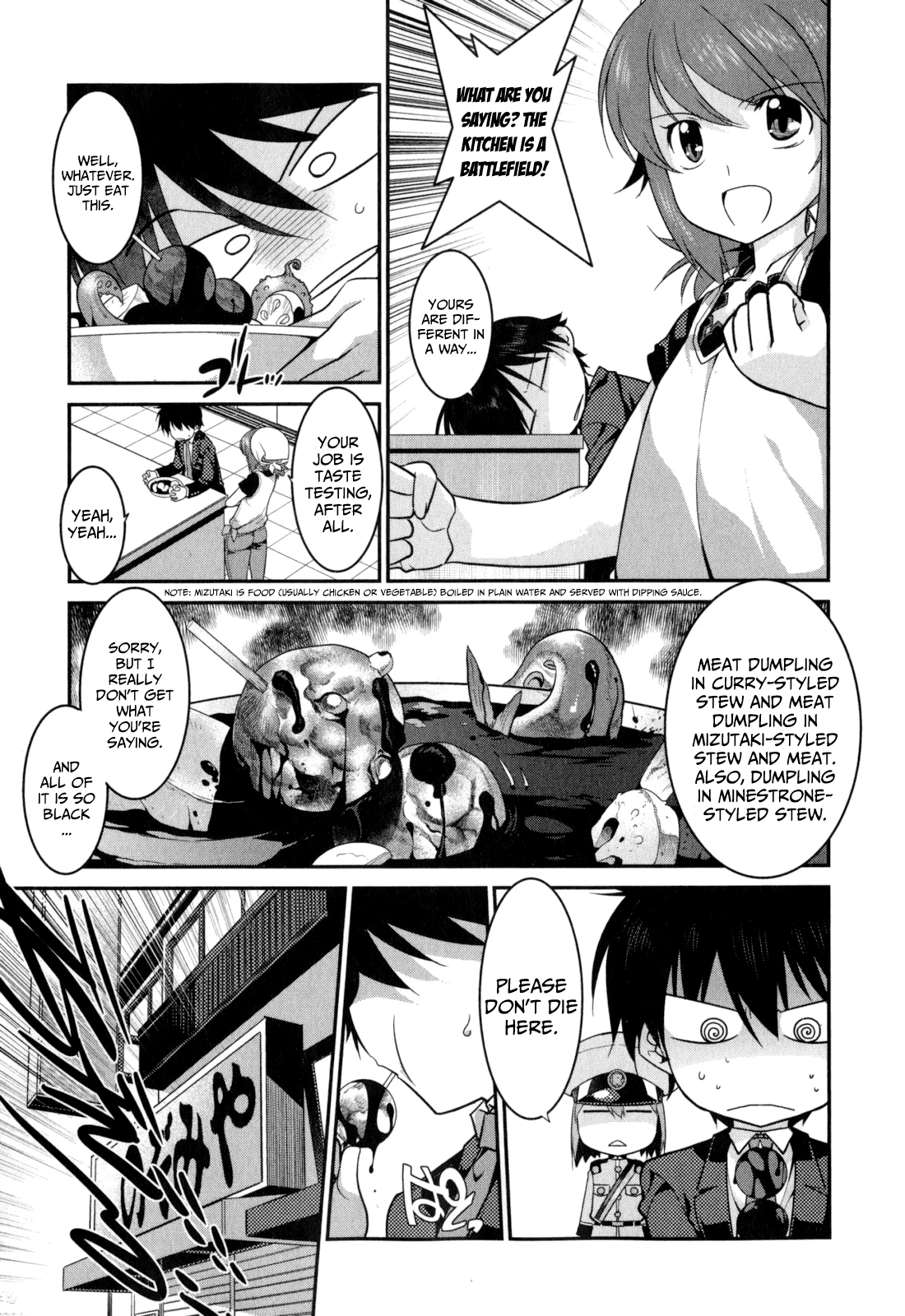 Ore ga Heroine o Tasukesugite Sekai ga Little Mokushiroku!? Chapter 20 page 4 - Chapter 20: From inside the hole