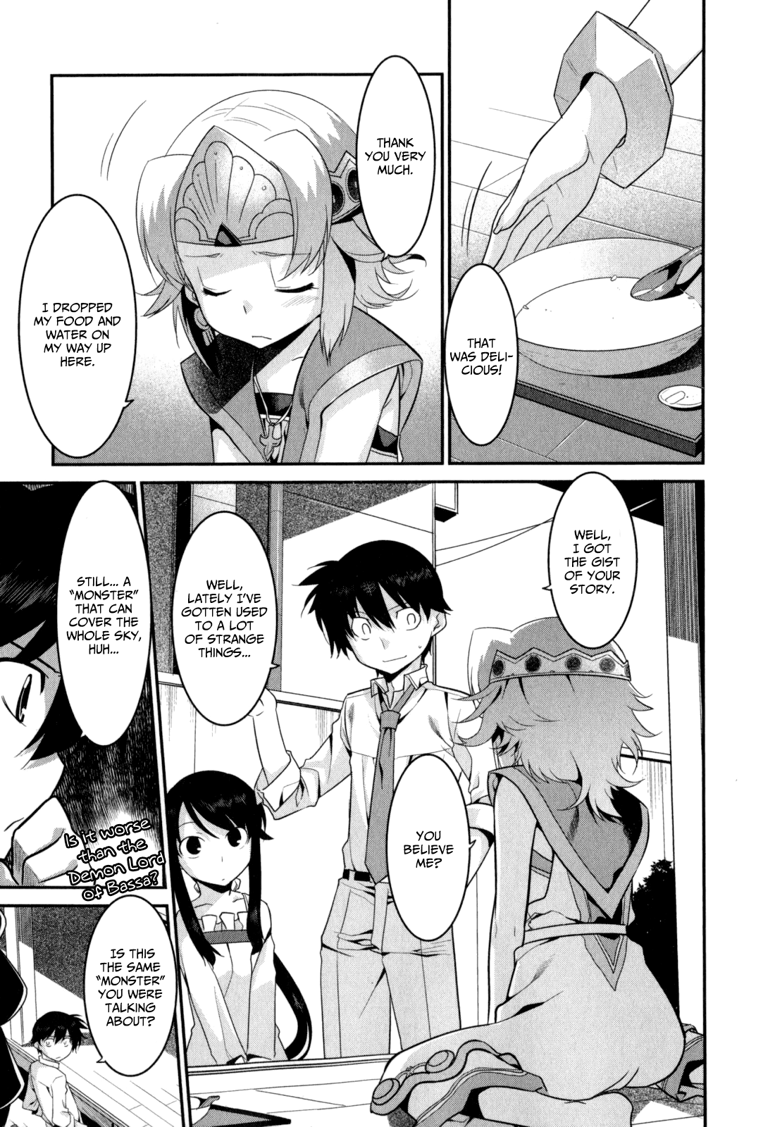 Ore ga Heroine o Tasukesugite Sekai ga Little Mokushiroku!? Chapter 21 page 8 - Chapter 21: Perfection VS Strongest