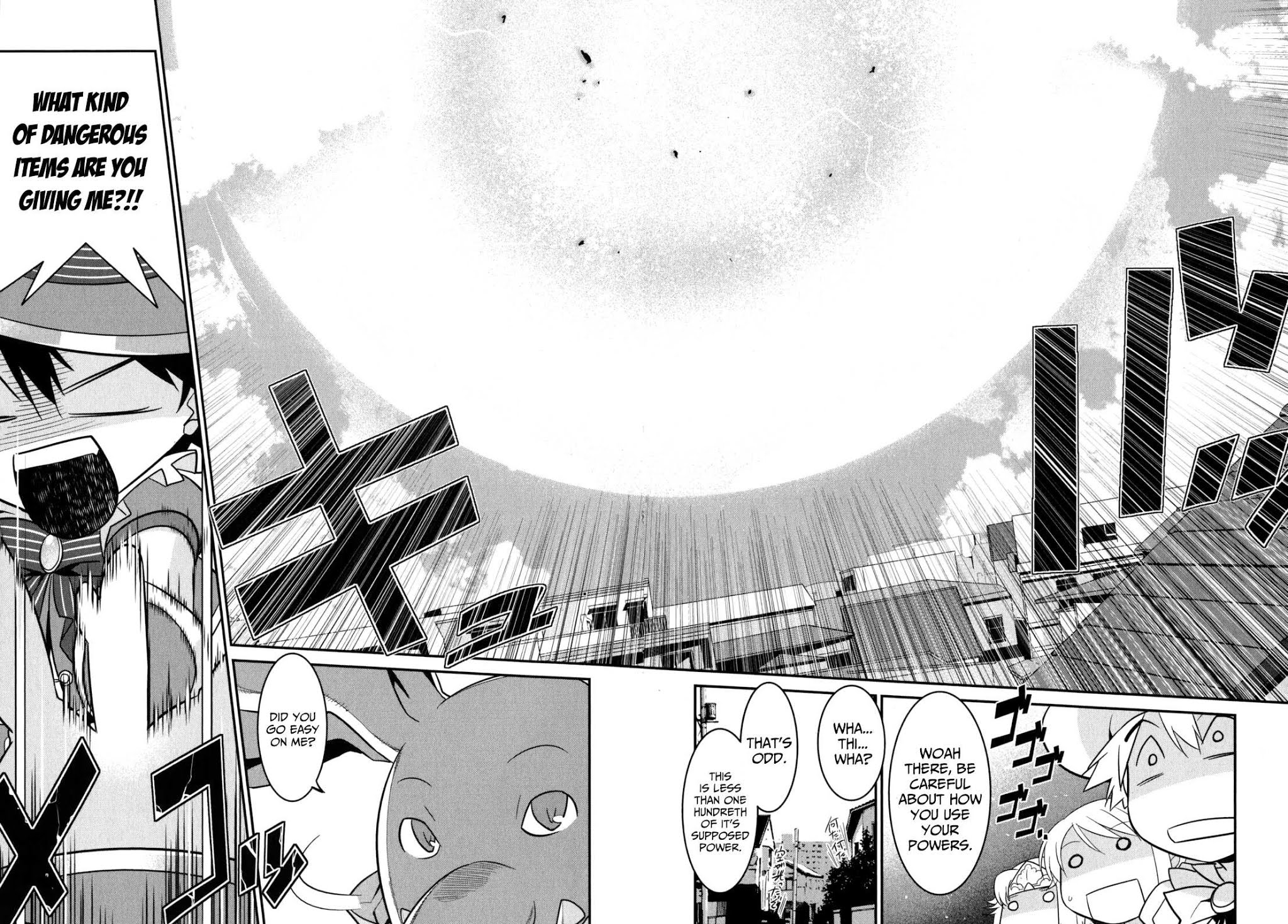 Ore ga Heroine o Tasukesugite Sekai ga Little Mokushiroku!? Chapter 22 page 13 - Chapter 22: Destructive Magical Girl