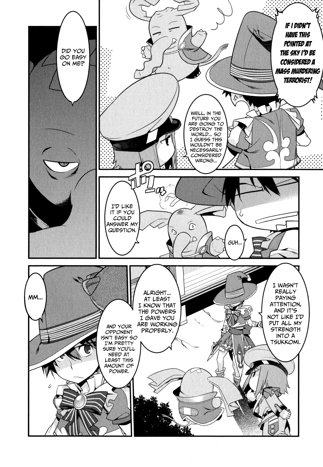 Ore ga Heroine o Tasukesugite Sekai ga Little Mokushiroku!? Chapter 22 page 14 - Chapter 22: Destructive Magical Girl