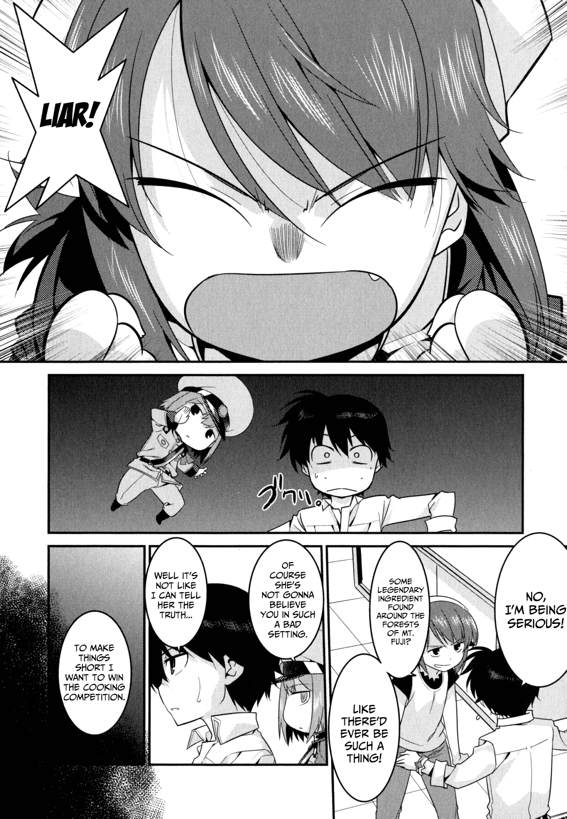 Ore ga Heroine o Tasukesugite Sekai ga Little Mokushiroku!? Chapter 22 page 16 - Chapter 22: Destructive Magical Girl