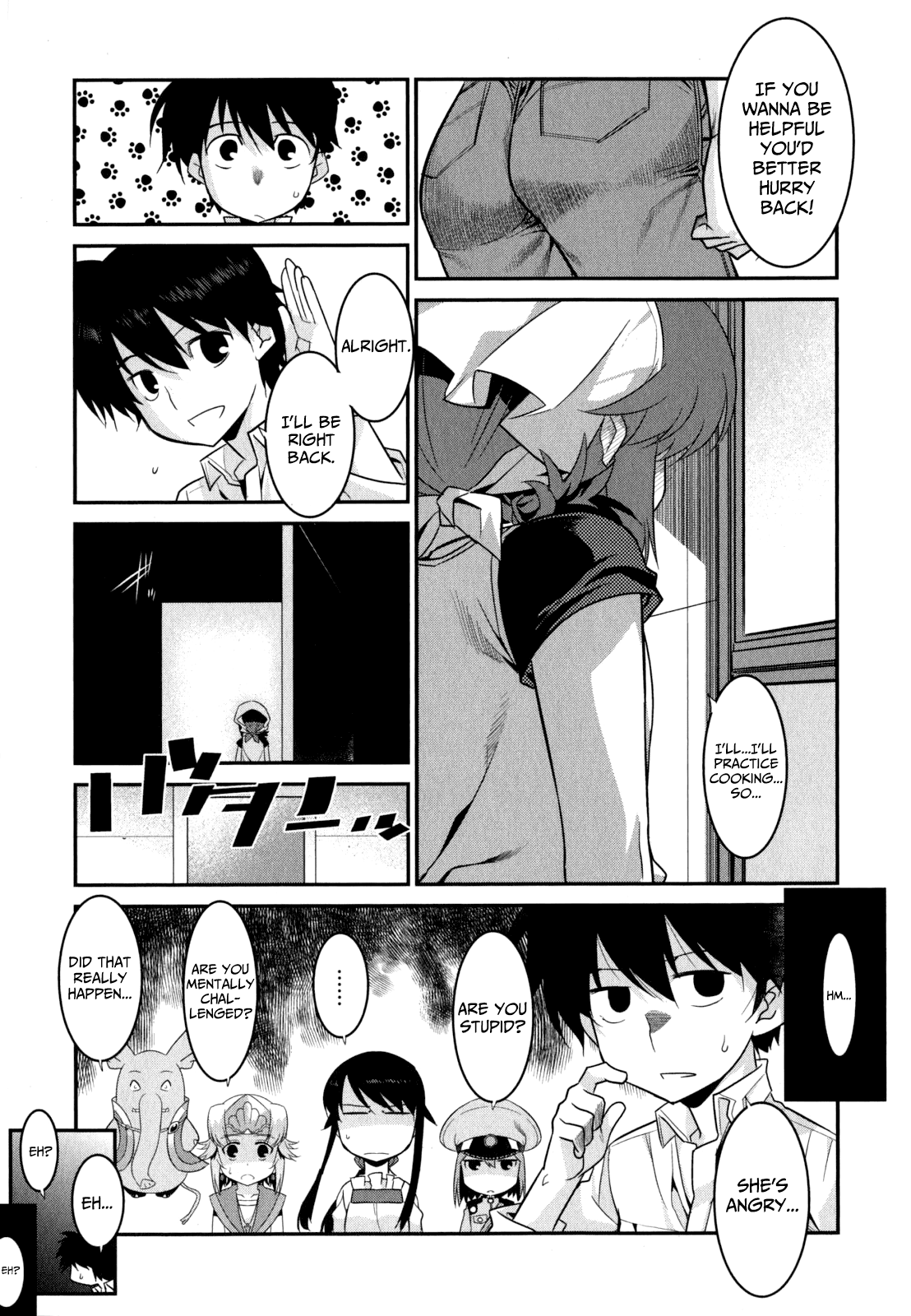 Ore ga Heroine o Tasukesugite Sekai ga Little Mokushiroku!? Chapter 22 page 23 - Chapter 22: Destructive Magical Girl