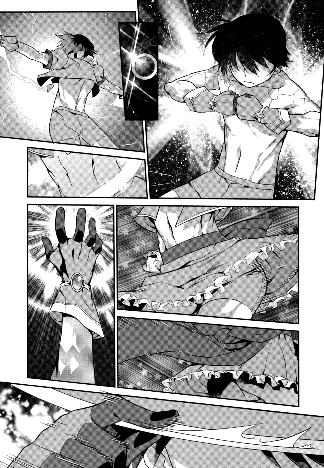 Ore ga Heroine o Tasukesugite Sekai ga Little Mokushiroku!? Chapter 22 page 9 - Chapter 22: Destructive Magical Girl