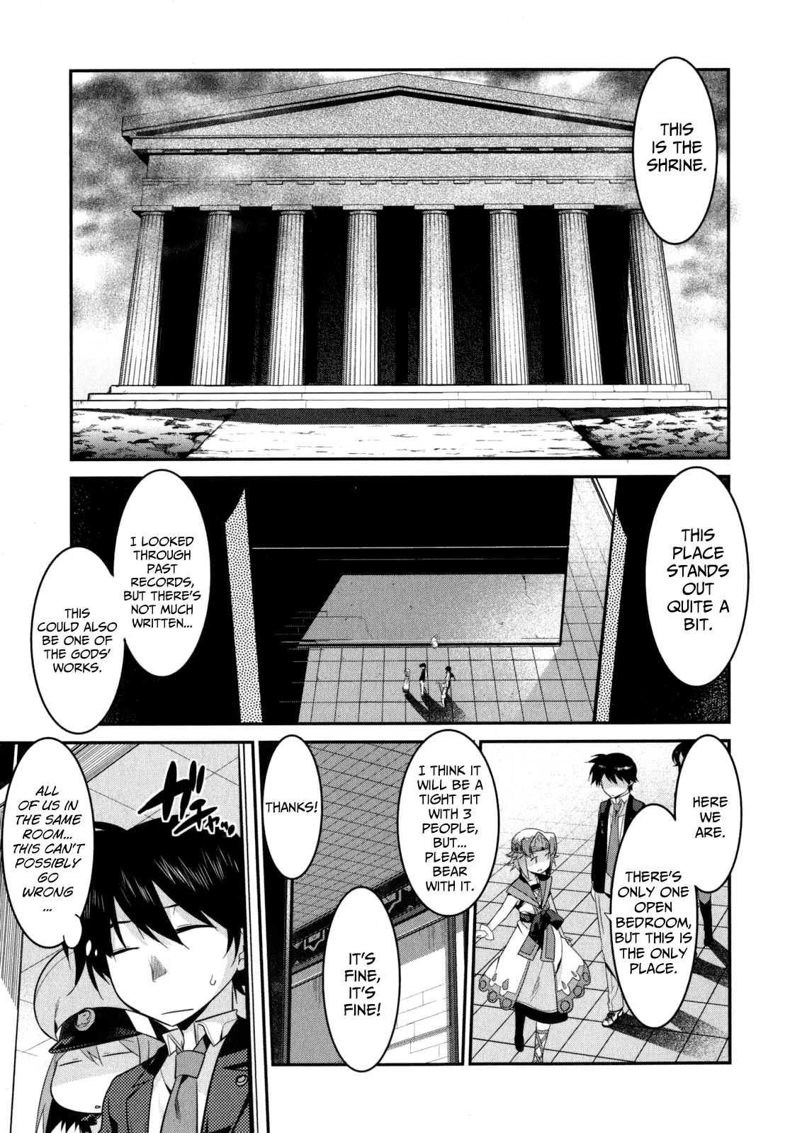 Ore ga Heroine o Tasukesugite Sekai ga Little Mokushiroku!? Chapter 23 page 14 - Chapter 23: Jizu Village