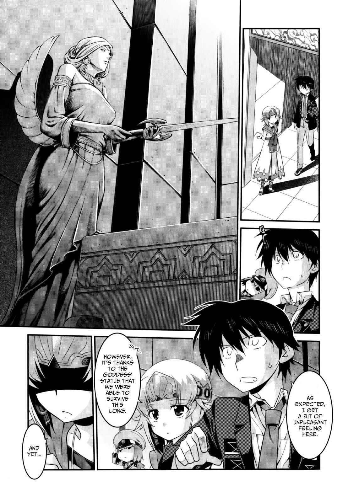 Ore ga Heroine o Tasukesugite Sekai ga Little Mokushiroku!? Chapter 24 page 10 - Chapter 24: Sealed Space