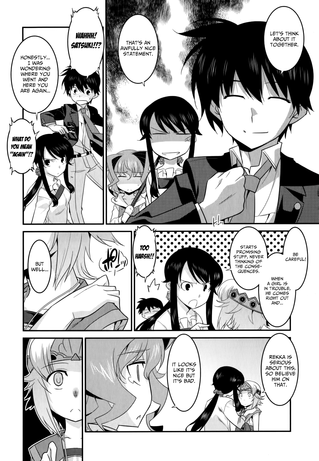 Ore ga Heroine o Tasukesugite Sekai ga Little Mokushiroku!? Chapter 24 page 15 - Chapter 24: Sealed Space