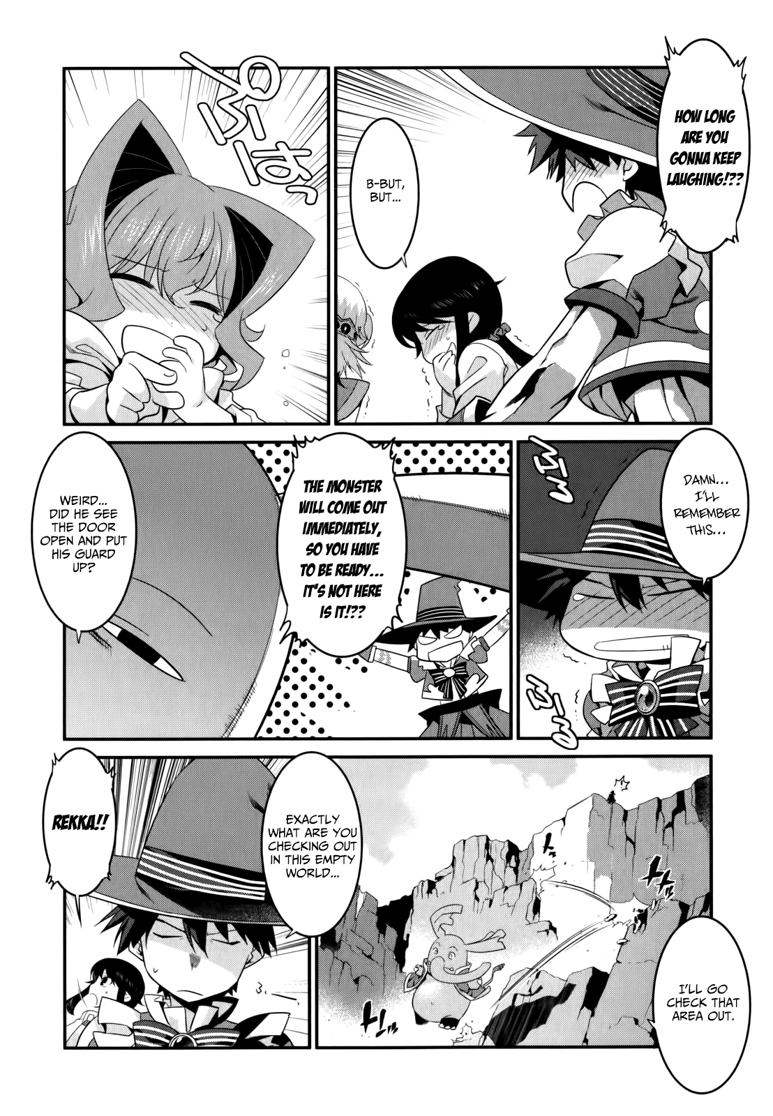 Ore ga Heroine o Tasukesugite Sekai ga Little Mokushiroku!? Chapter 24 page 21 - Chapter 24: Sealed Space
