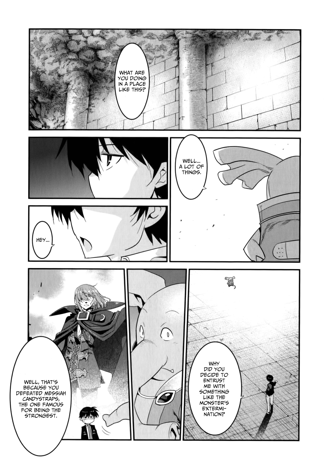 Ore ga Heroine o Tasukesugite Sekai ga Little Mokushiroku!? Chapter 24 page 3 - Chapter 24: Sealed Space