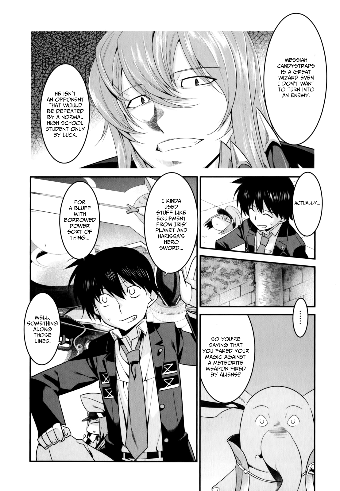 Ore ga Heroine o Tasukesugite Sekai ga Little Mokushiroku!? Chapter 24 page 5 - Chapter 24: Sealed Space