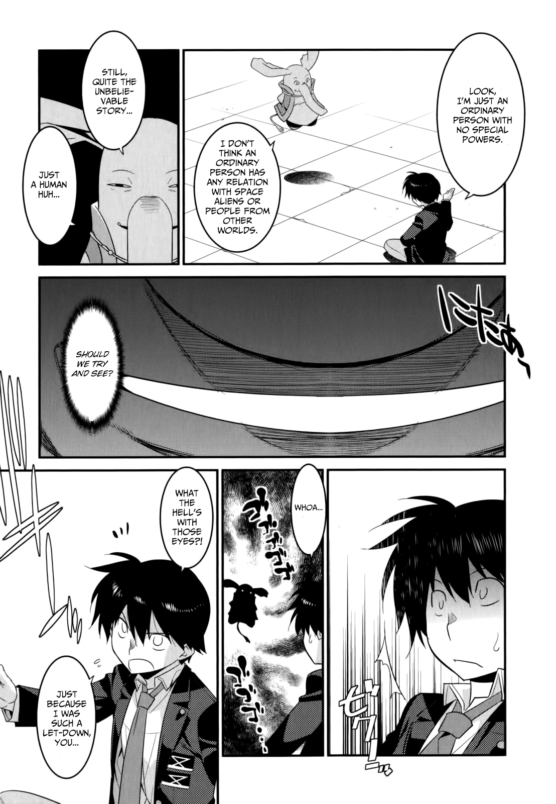 Ore ga Heroine o Tasukesugite Sekai ga Little Mokushiroku!? Chapter 24 page 6 - Chapter 24: Sealed Space