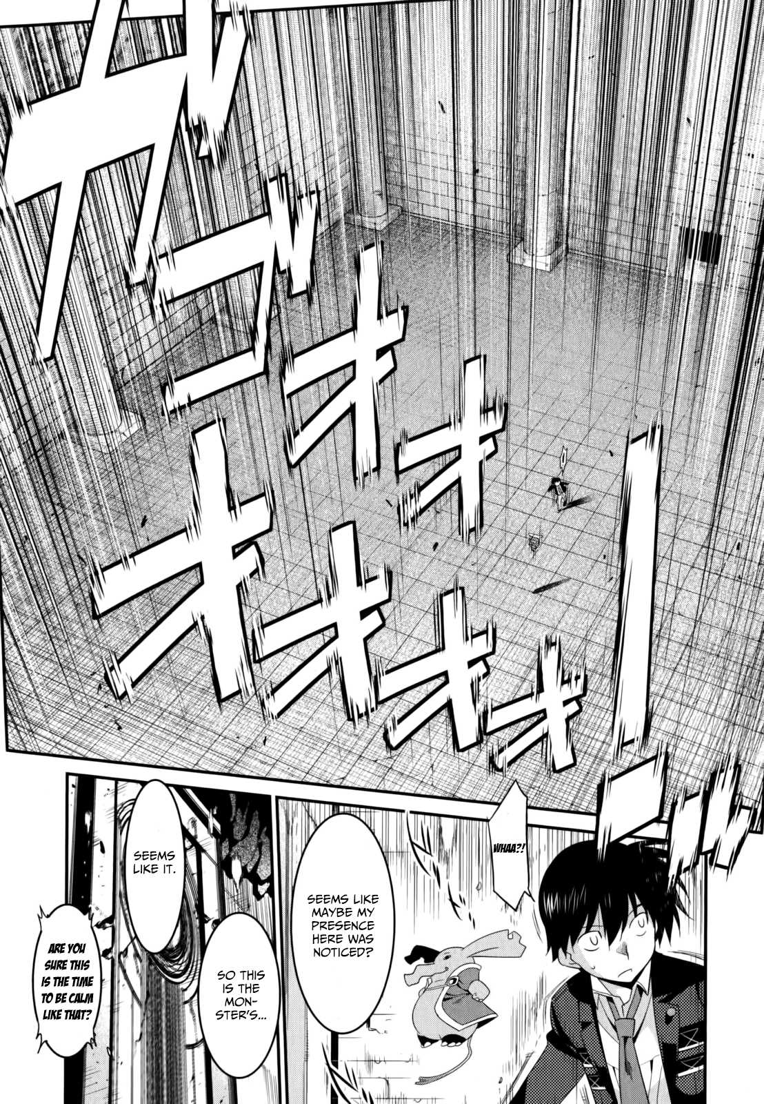 Ore ga Heroine o Tasukesugite Sekai ga Little Mokushiroku!? Chapter 24 page 7 - Chapter 24: Sealed Space