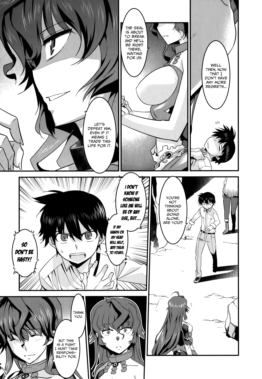 Ore ga Heroine o Tasukesugite Sekai ga Little Mokushiroku!? Chapter 26 page 10 - Chapter 26: The Truth Behind the Beast