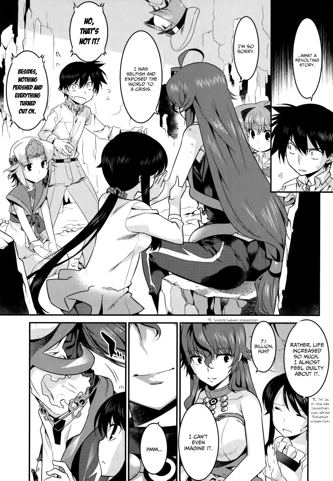 Ore ga Heroine o Tasukesugite Sekai ga Little Mokushiroku!? Chapter 26 page 7 - Chapter 26: The Truth Behind the Beast