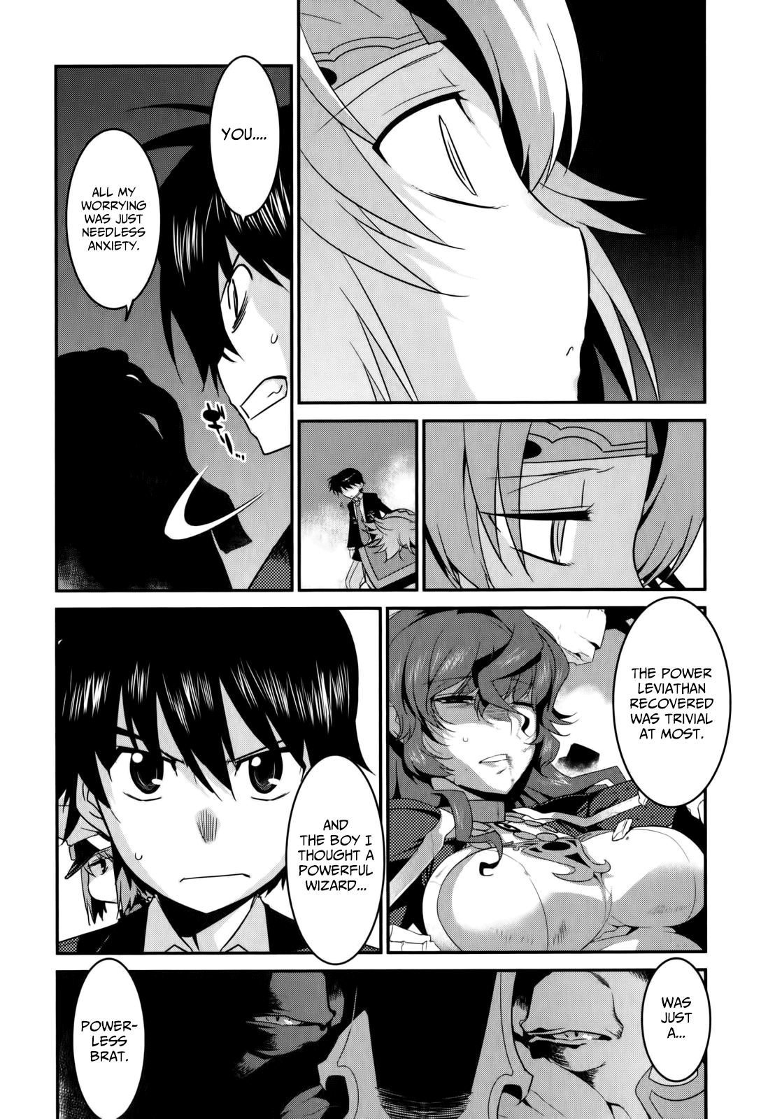 Ore ga Heroine o Tasukesugite Sekai ga Little Mokushiroku!? Chapter 27 page 14 - Chapter 27: The Ultimate Meal?