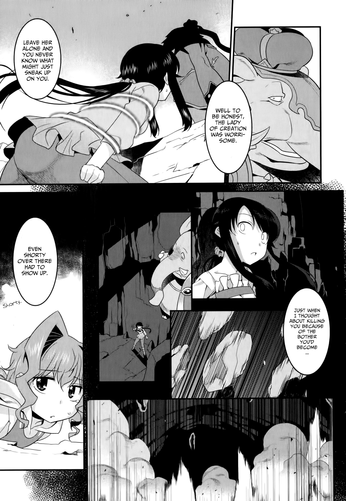 Ore ga Heroine o Tasukesugite Sekai ga Little Mokushiroku!? Chapter 27 page 16 - Chapter 27: The Ultimate Meal?
