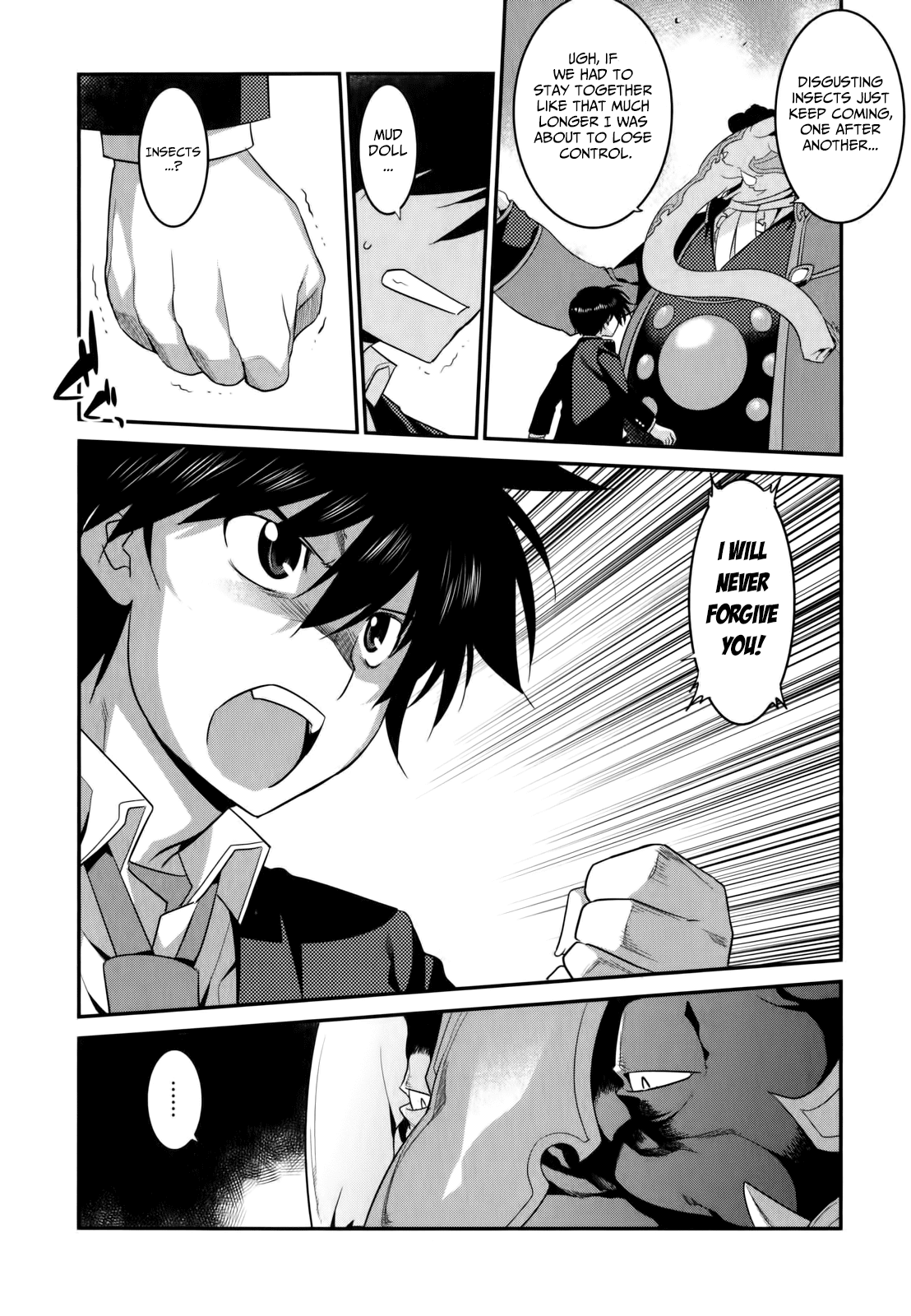 Ore ga Heroine o Tasukesugite Sekai ga Little Mokushiroku!? Chapter 27 page 17 - Chapter 27: The Ultimate Meal?