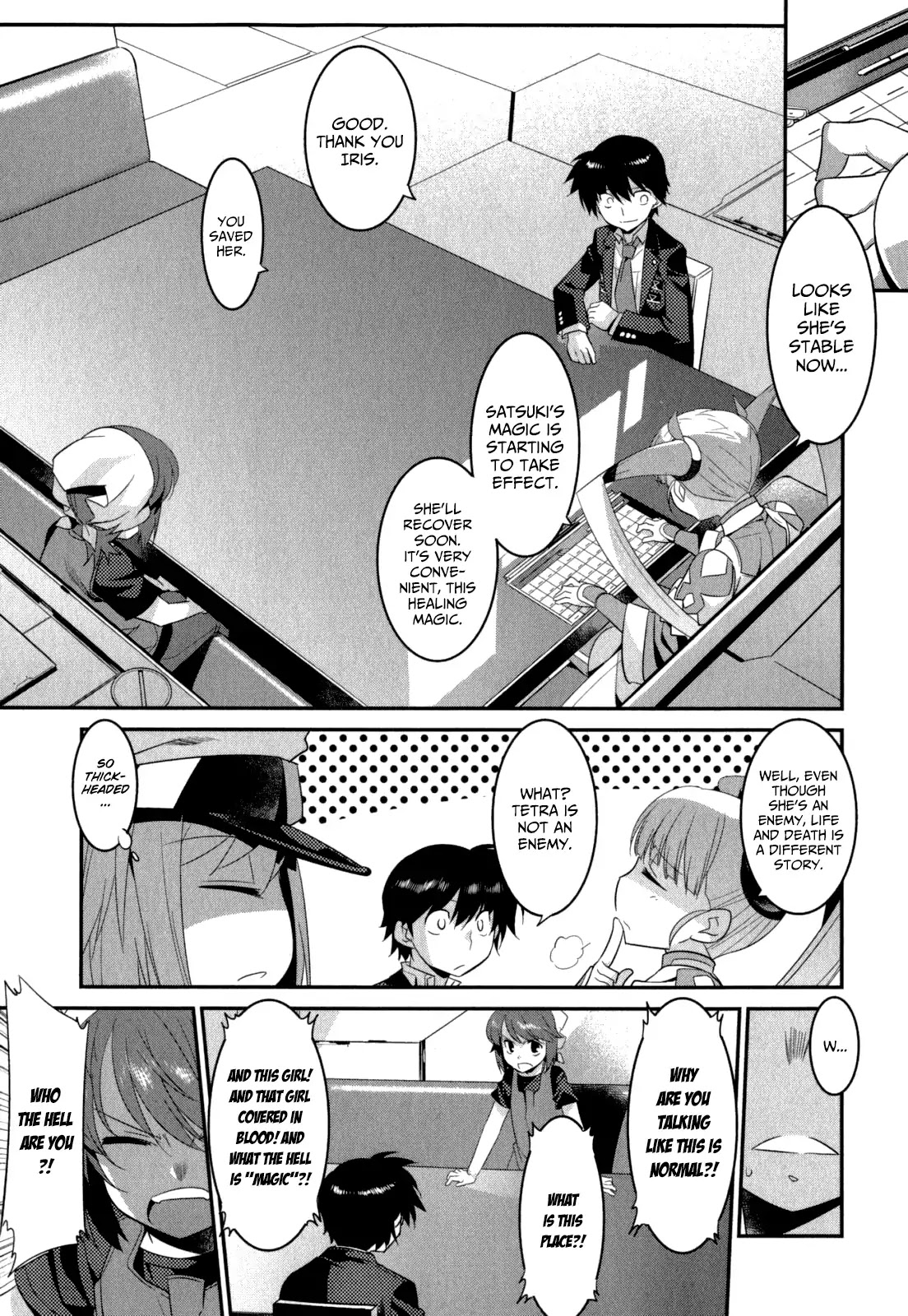 Ore ga Heroine o Tasukesugite Sekai ga Little Mokushiroku!? Chapter 29 page 10 - Chapter 29: Iris Again
