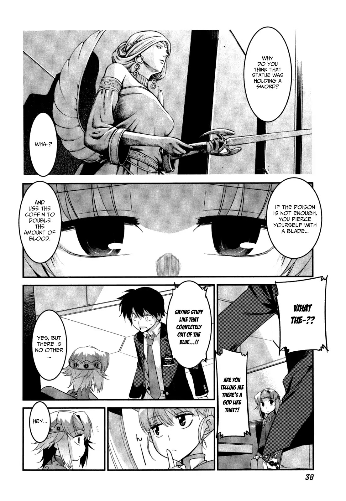 Ore ga Heroine o Tasukesugite Sekai ga Little Mokushiroku!? Chapter 29 page 19 - Chapter 29: Iris Again