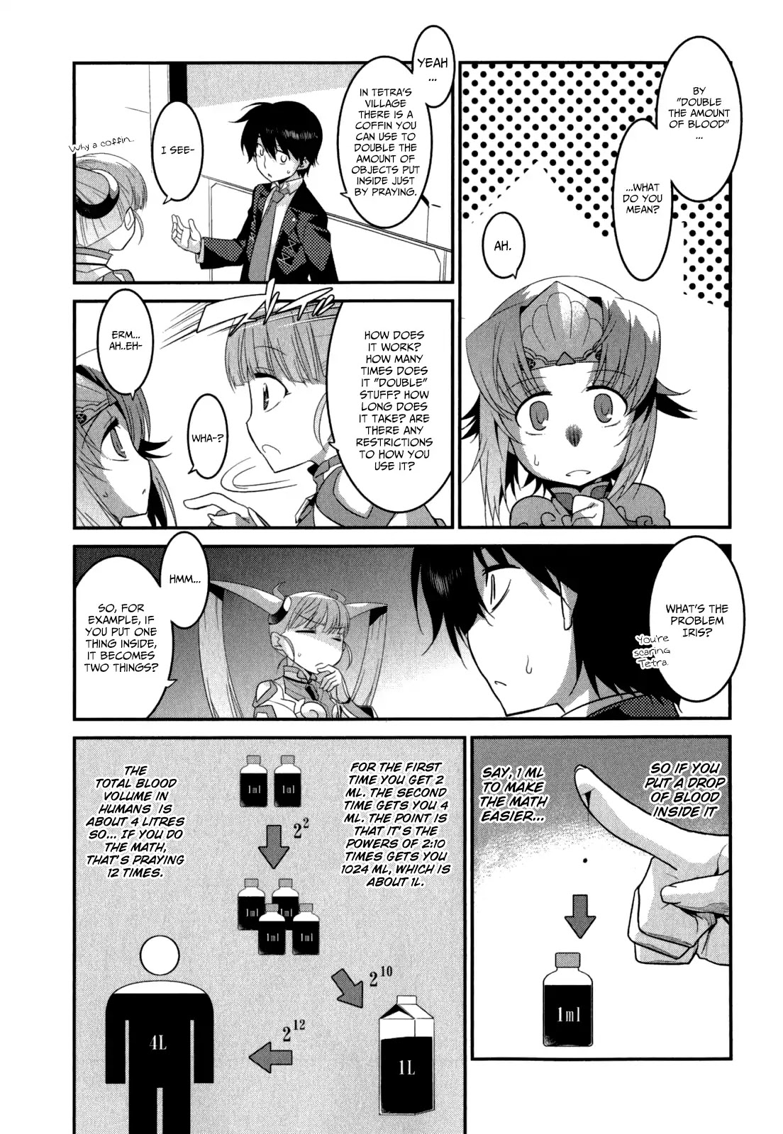 Ore ga Heroine o Tasukesugite Sekai ga Little Mokushiroku!? Chapter 29 page 20 - Chapter 29: Iris Again