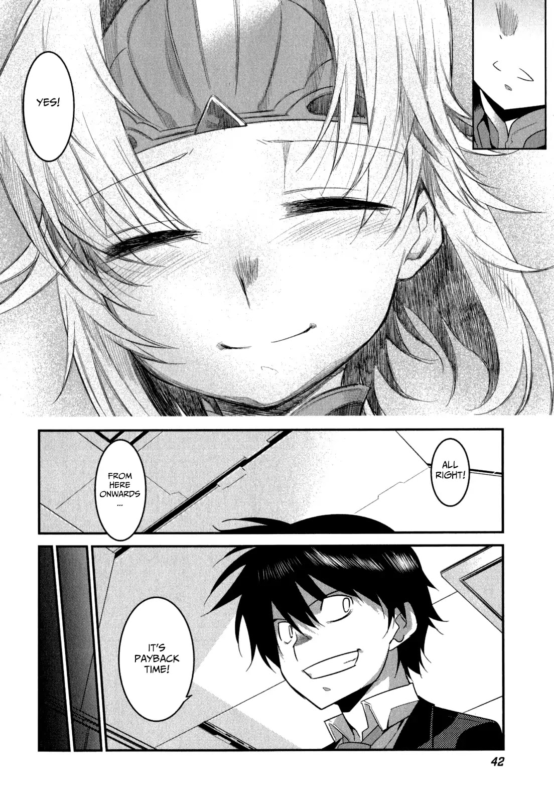 Ore ga Heroine o Tasukesugite Sekai ga Little Mokushiroku!? Chapter 29 page 23 - Chapter 29: Iris Again