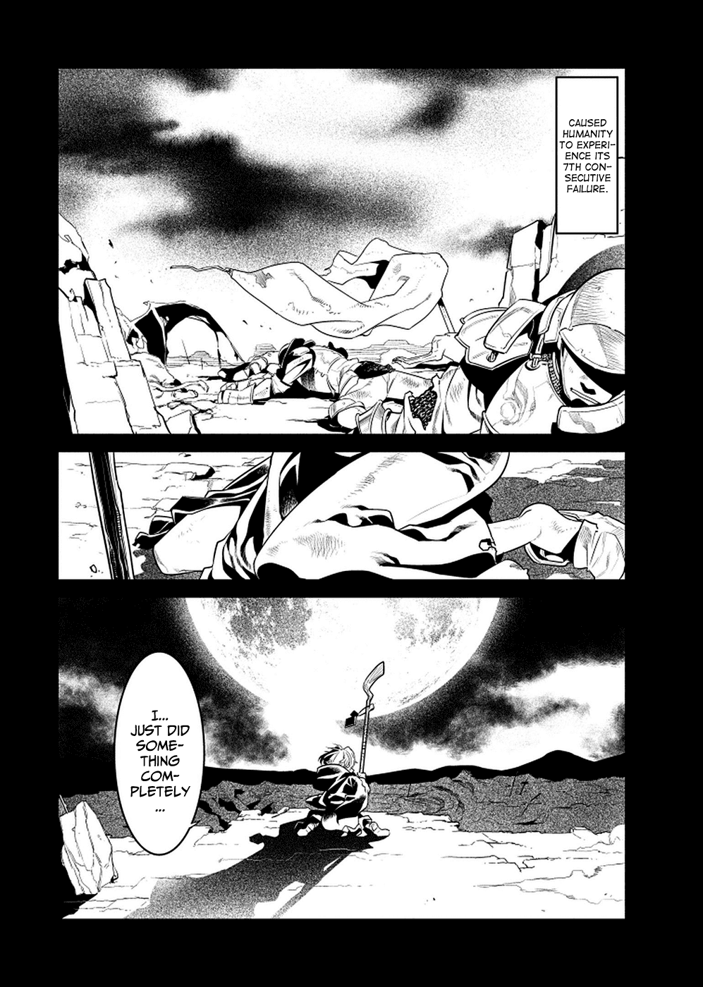 Ore ga Heroine o Tasukesugite Sekai ga Little Mokushiroku!? Chapter 3 page 6 - Chapter 3: Summoning a Hero