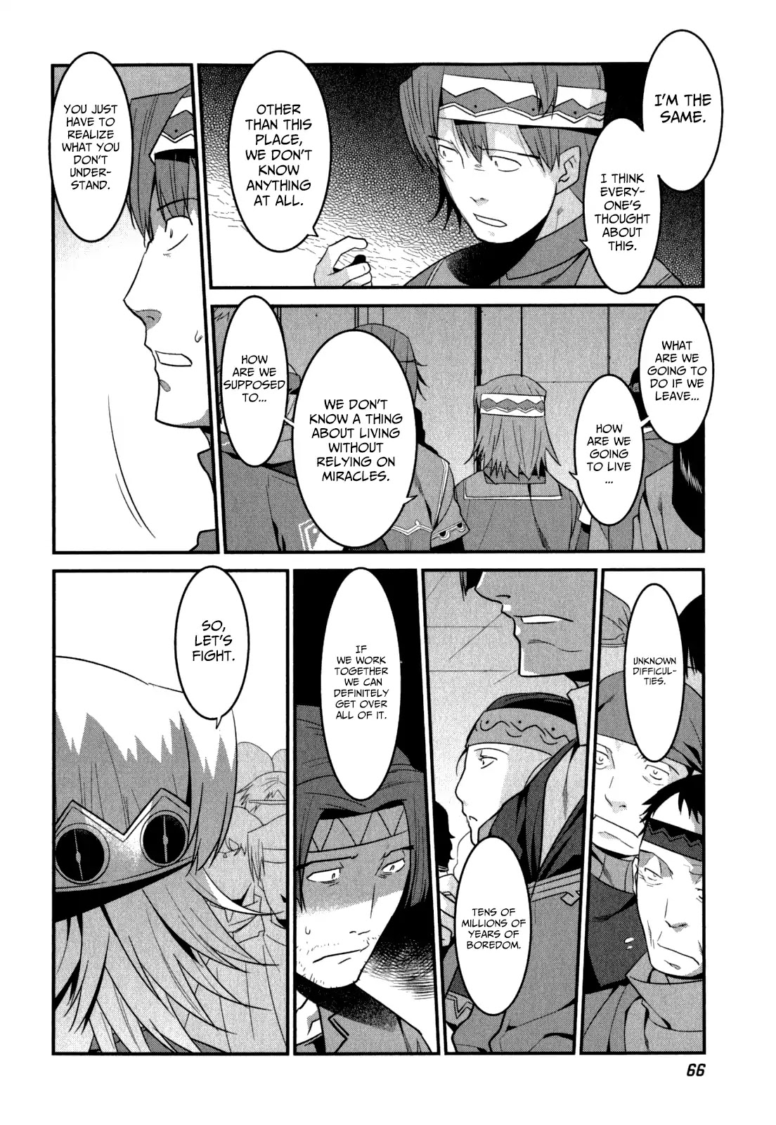 Ore ga Heroine o Tasukesugite Sekai ga Little Mokushiroku!? Chapter 30 page 16 - Chapter 30: Choice of the Keepers