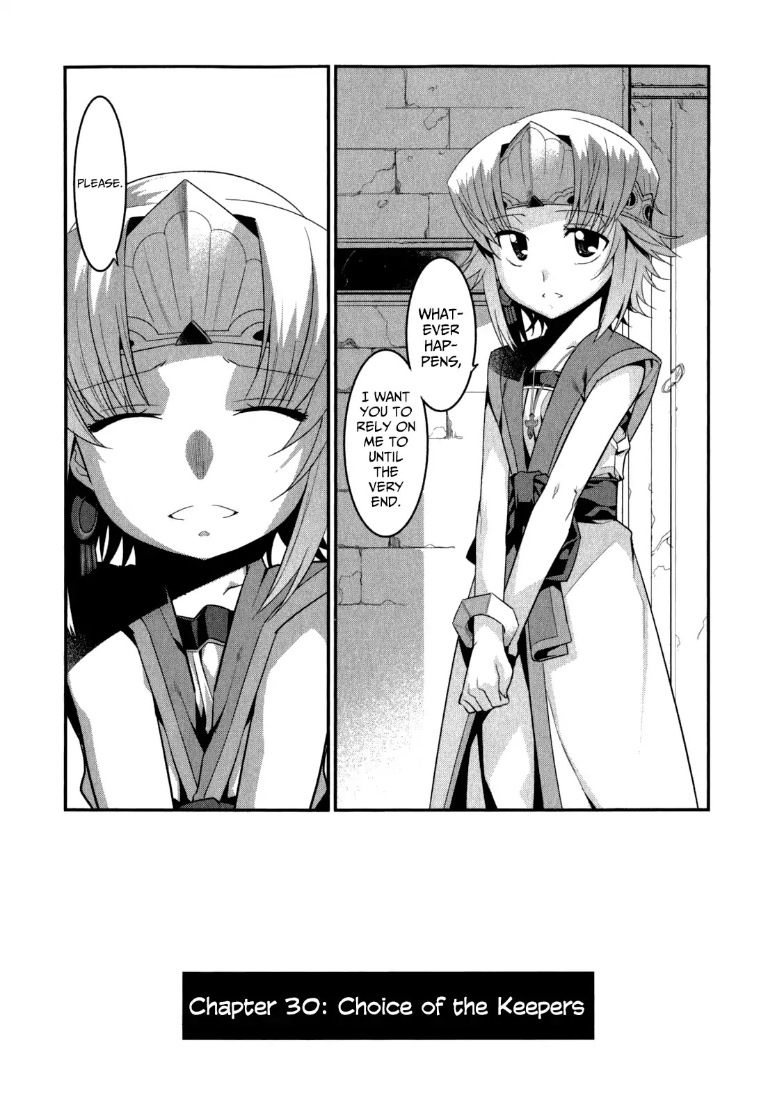 Ore ga Heroine o Tasukesugite Sekai ga Little Mokushiroku!? Chapter 30 page 3 - Chapter 30: Choice of the Keepers