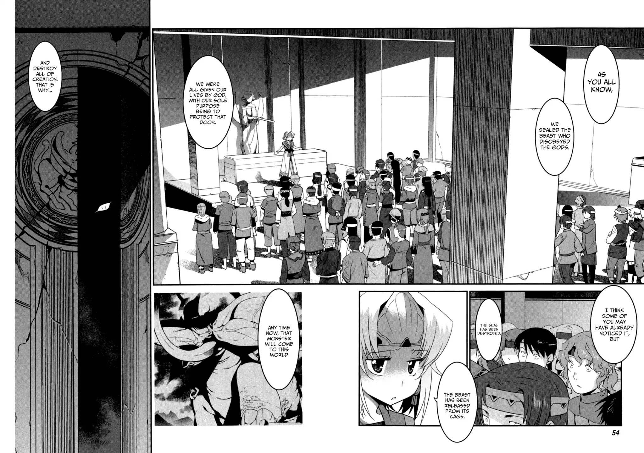 Ore ga Heroine o Tasukesugite Sekai ga Little Mokushiroku!? Chapter 30 page 5 - Chapter 30: Choice of the Keepers