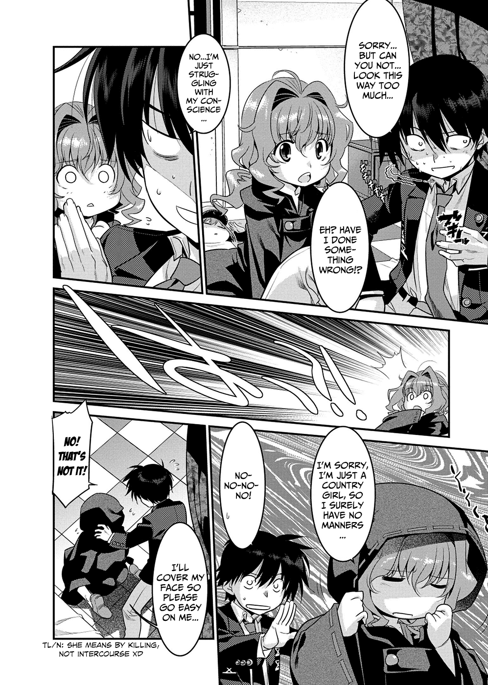 Ore ga Heroine o Tasukesugite Sekai ga Little Mokushiroku!? Chapter 4 page 7 - Chapter 4: The Hero's Welcome